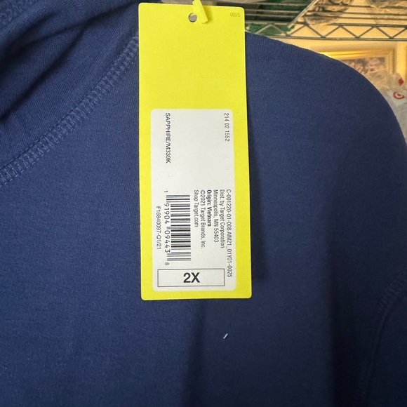 Nwt all in motion 2x womens end sweatshirt - Picture 3 of 4